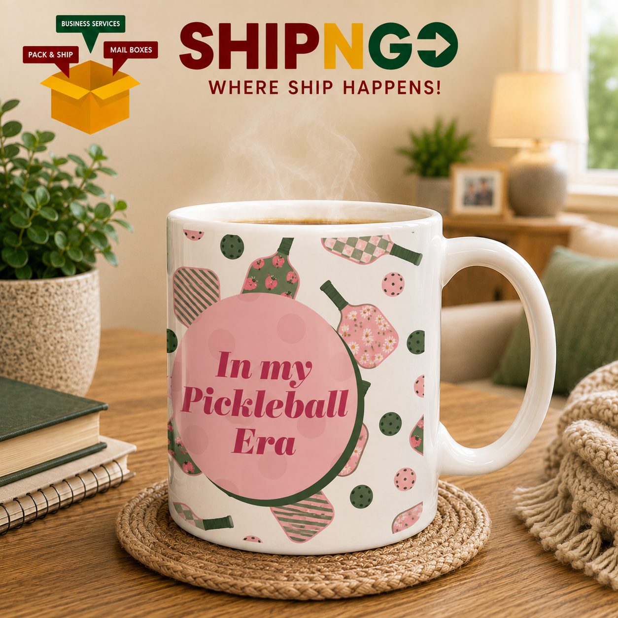 Gift Mug - "In my Pickleball Era"