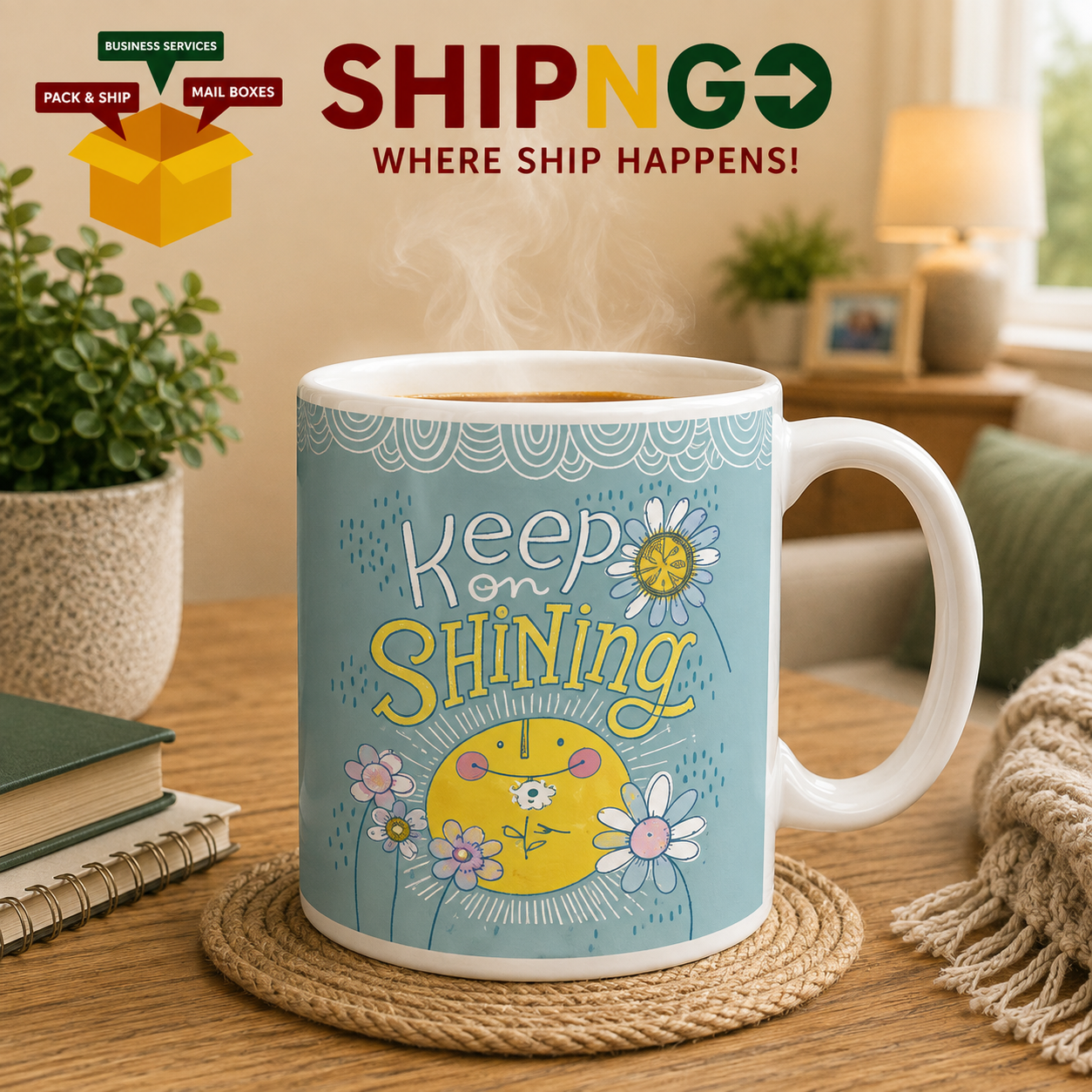 Gift Mug- "Keep on Shining "