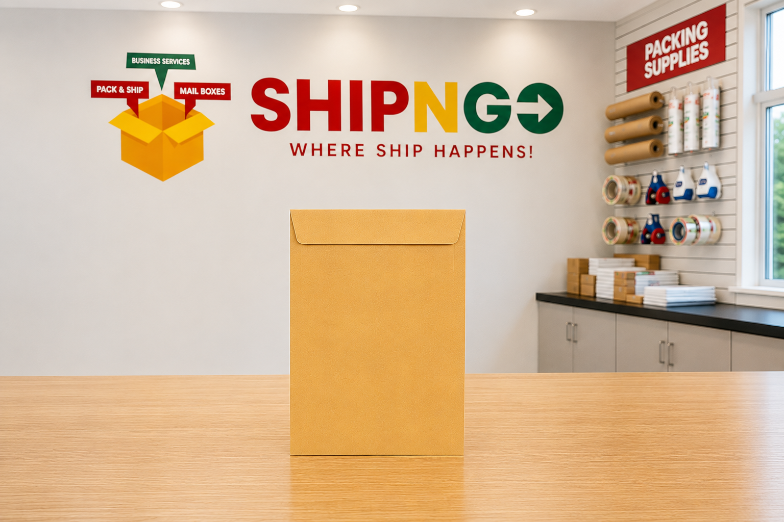 6" × 9" Manila Envelope Mailer