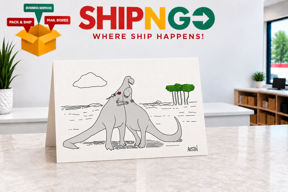 Anniversary Card - "Happy Together"