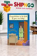 New Baby Card - "Congratulations on the birth of your new baby..."