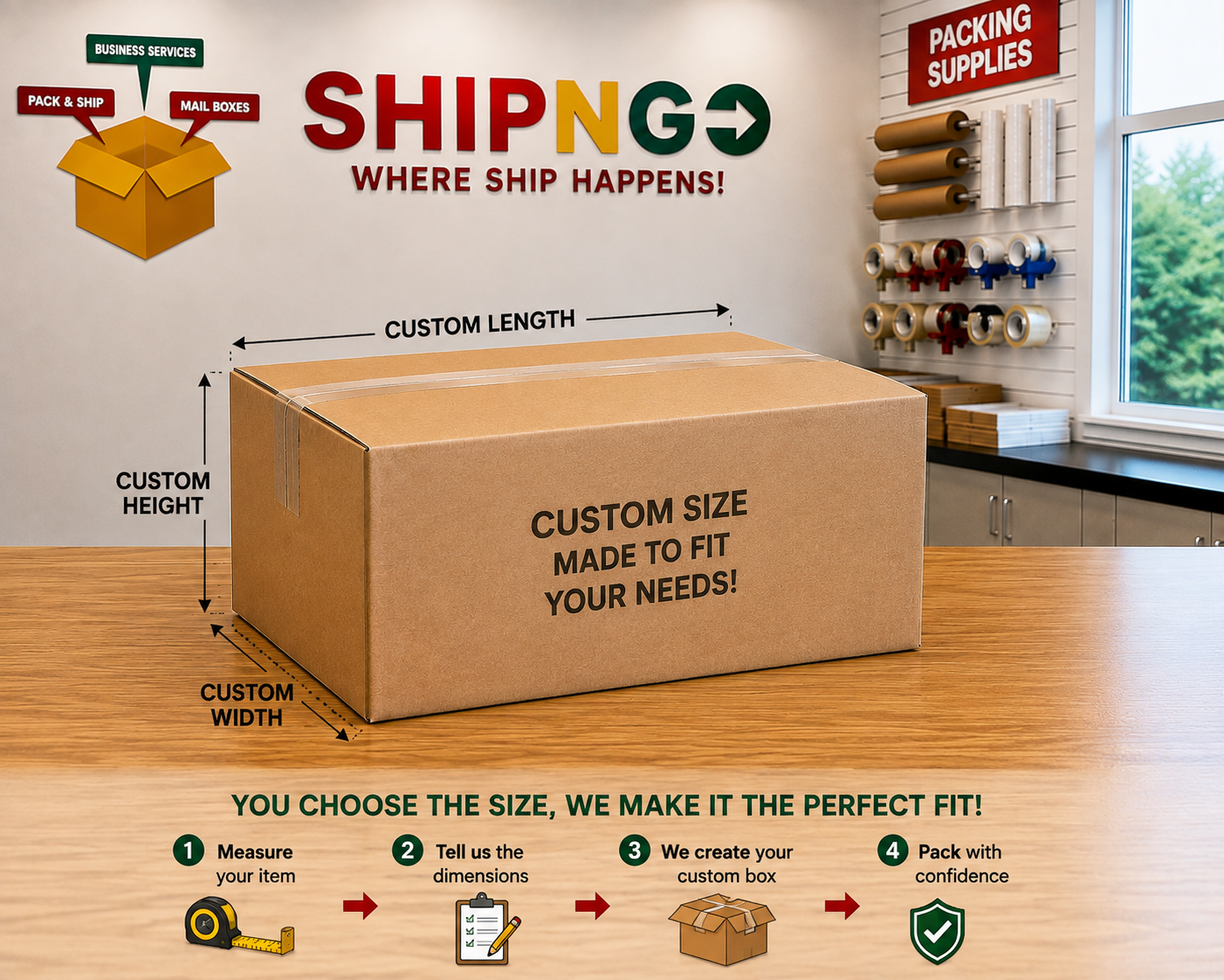 Custom Size Box