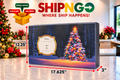 Large Holiday Shipping Box - Winter Christmas Tree