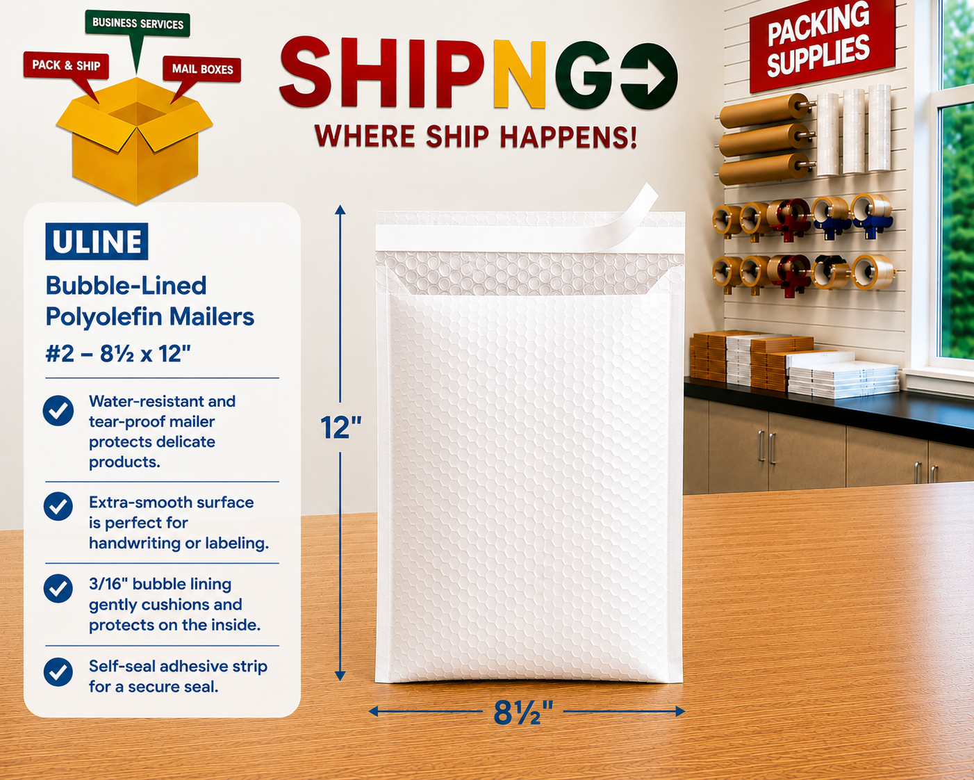 Medium Bubble Mailer