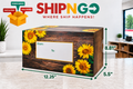 Medium Decorative Shipping Box- Sunflowers