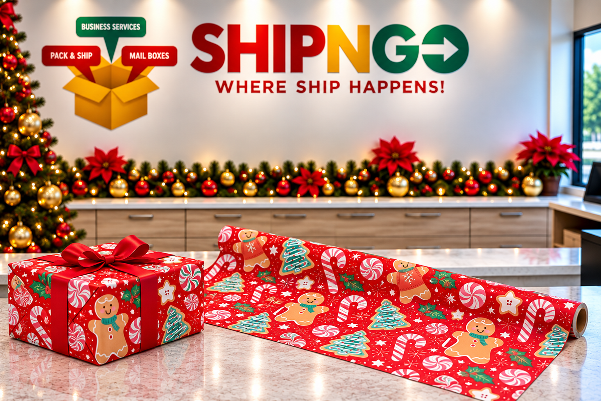 Wrapping Paper - Gingerbread