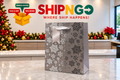 Holiday Silver Gift Bag