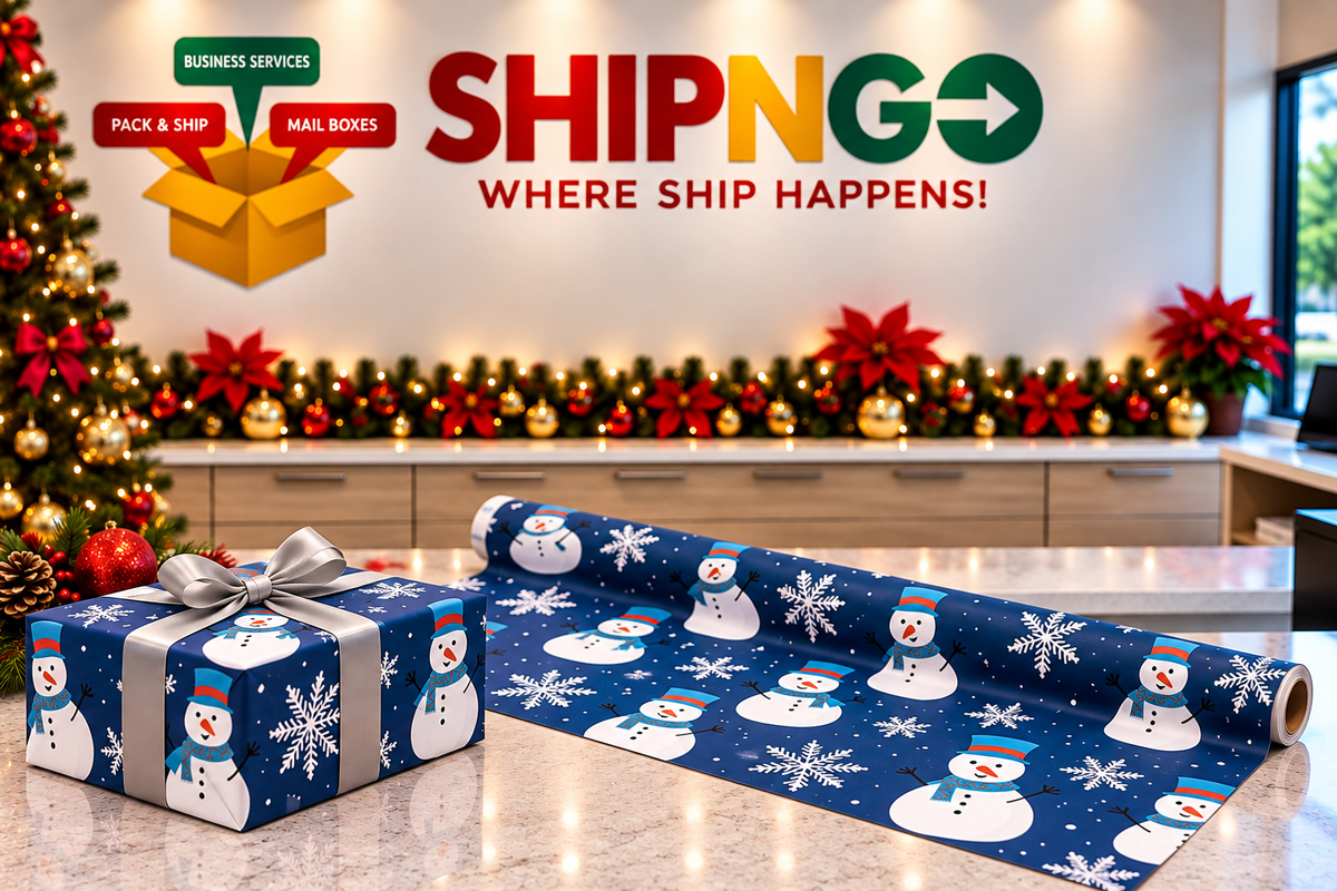 Wrapping Paper - Snowmen