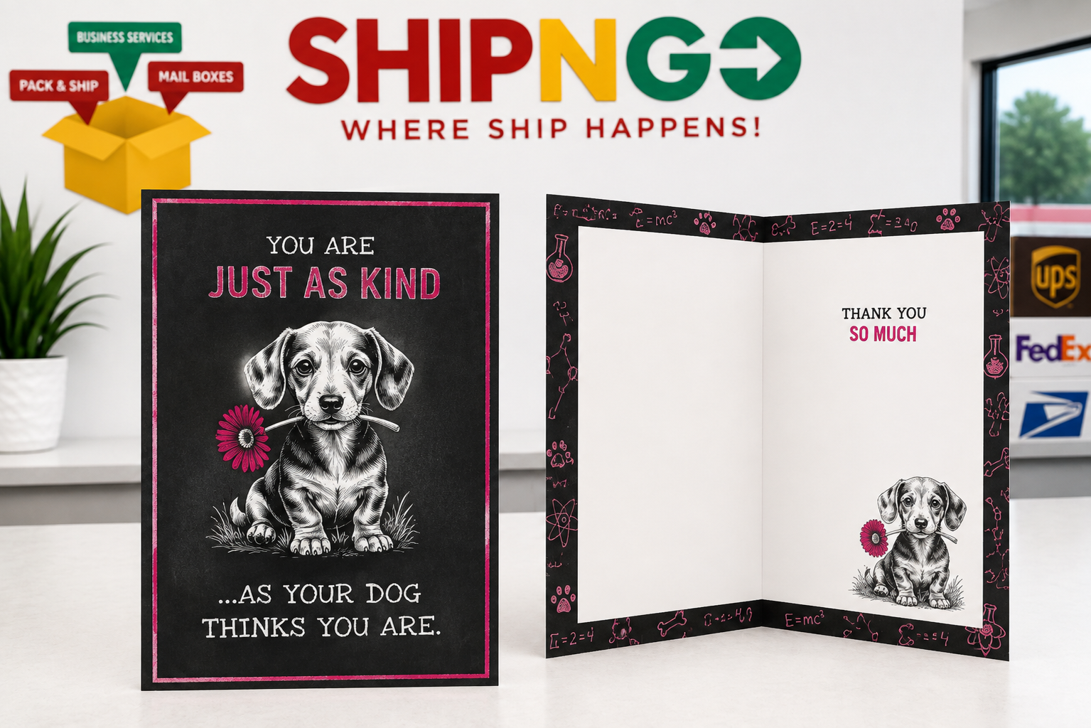 Thank You Card - "You are just as Kind ...