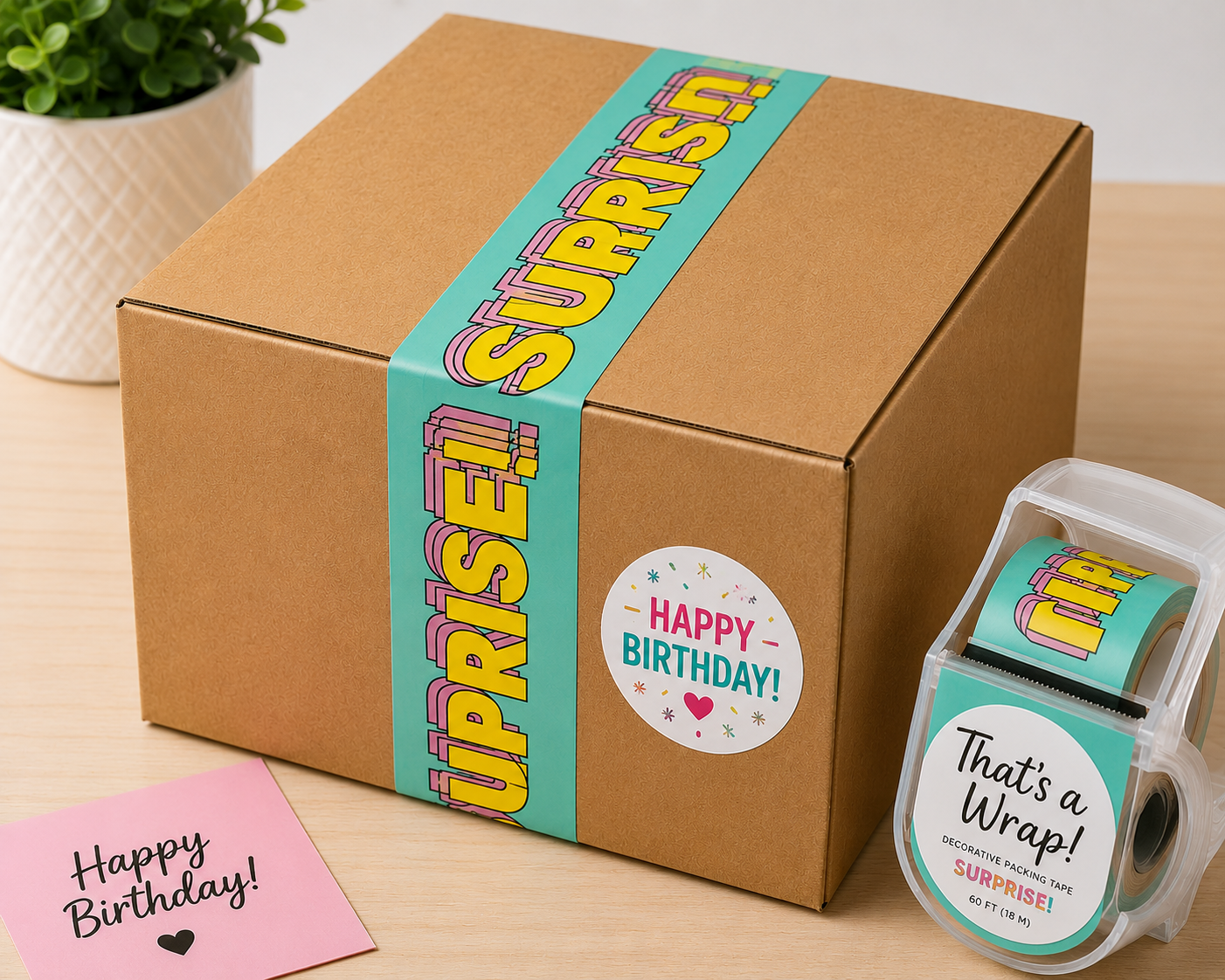 Decorative Packing Tape - SURPRISE!