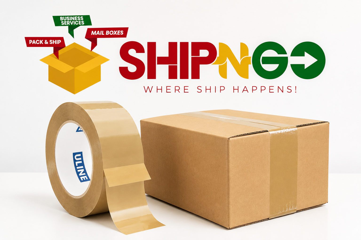 Industrial Packing Tape - Brown