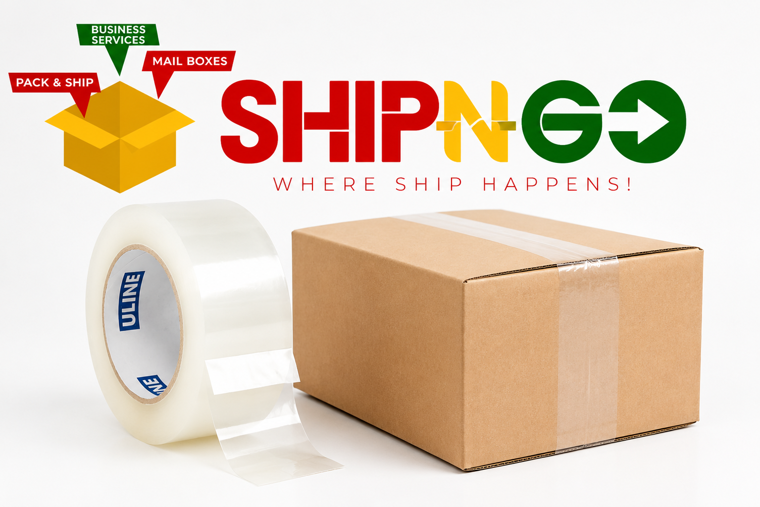 Industrial Packing Tape - Clear